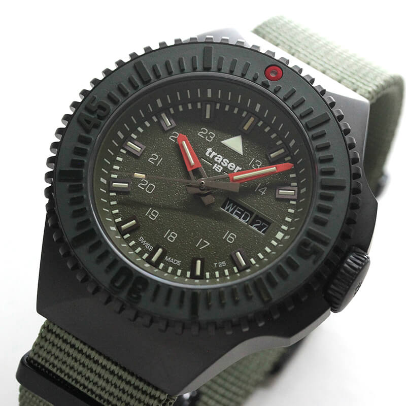 traser(トレーサー) P69 Black Stealth(ブラックステルス) グリーン 9031600 腕時計