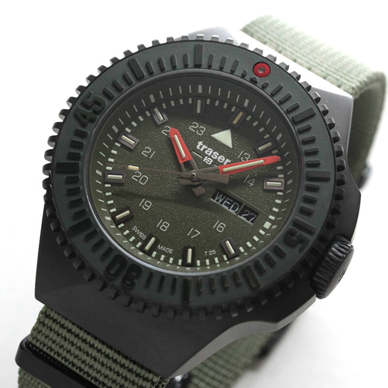 traser(トレーサー) P69 Black Stealth(ブラックステルス) グリーン 9031600 腕時計