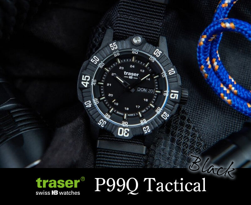 traser(トレーサー) P99 Q Tactical(タクティカル) 腕時計 ブラック 9031610
