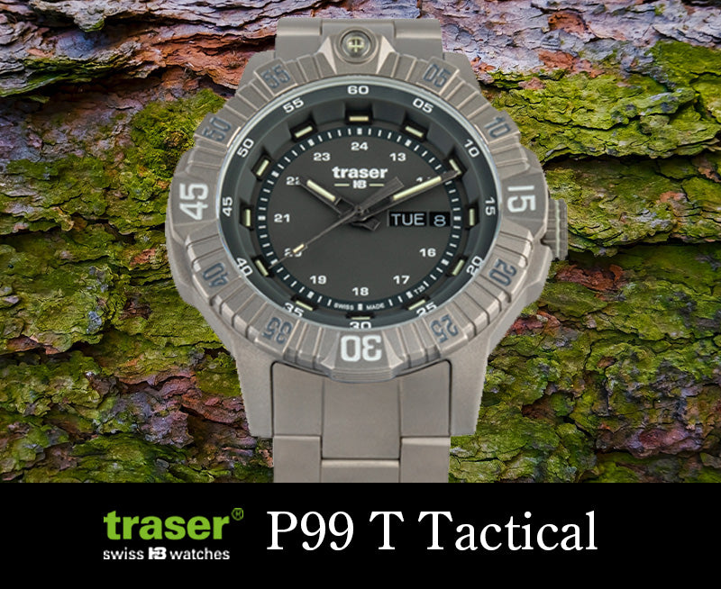 traser(トレーサー) P99 T Tactical(タクティカル) チタン 腕時計 グレー 9031613