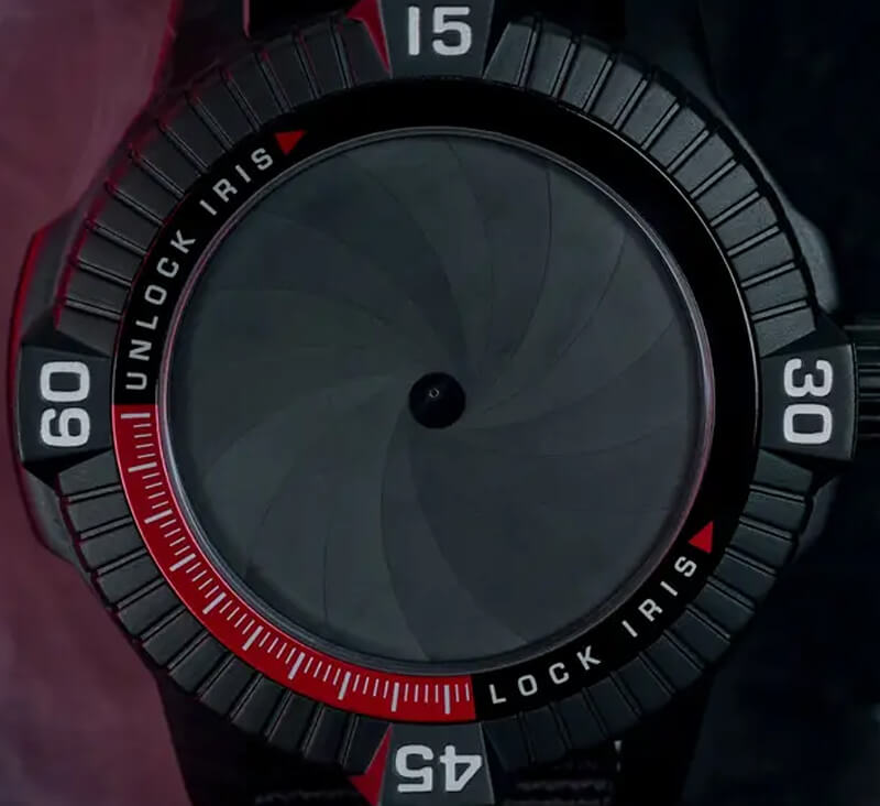 traser(トレーサー)P99 Iris Tactical(アイリス タクティカル) 世界300個限定 クォーツ 腕時計 ブラックラバーベルト