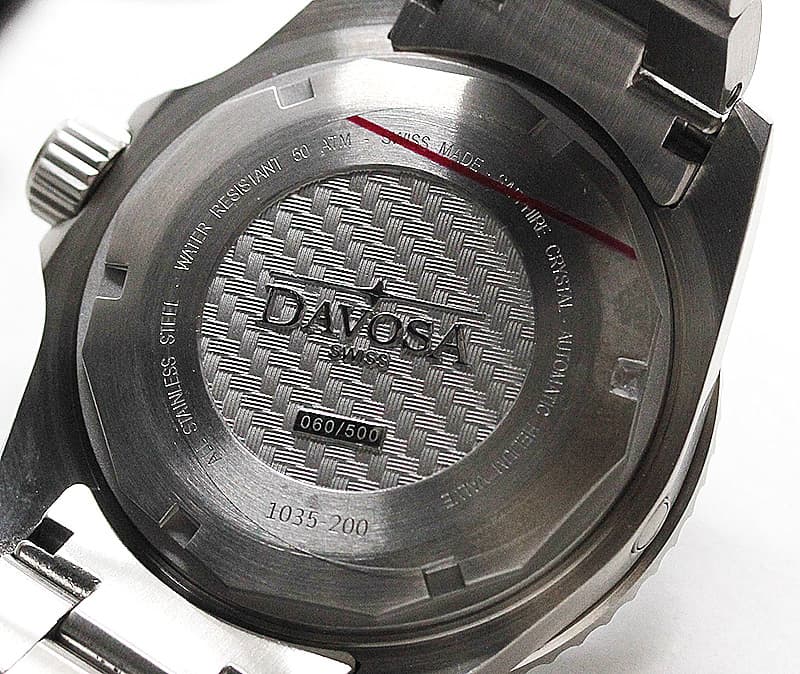 DAVOSA(ダボサ) Ternos Pro マットスーツ(テルノス プロ)/自動巻き/世界限定500本/メンズ/ 161.582.45 腕時計 ブルー