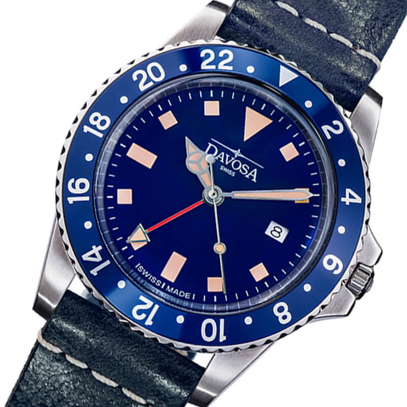 DAVOSA(ダボサ) Vintage Diver(ヴィンテージ ダイバー)/クォーツ/メンズ/腕時計 162.500.45