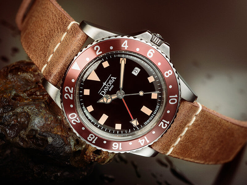 DAVOSA(ダボサ) Vintage Diver(ヴィンテージ ダイバー)/クォーツ/メンズ/腕時計 162.500.65