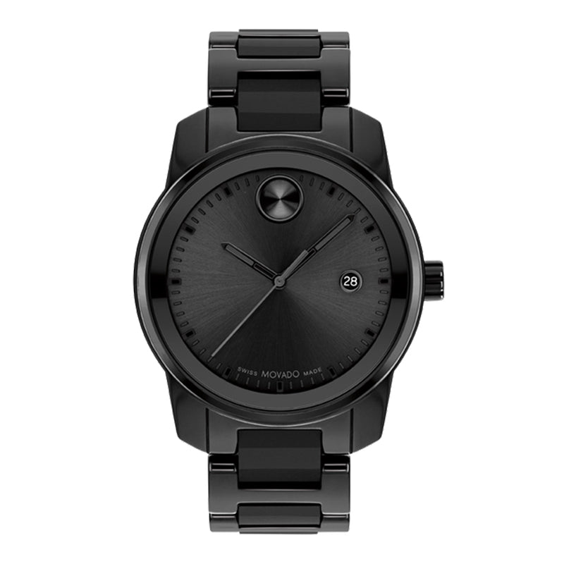 MOVADO BOLD Quartz Watch, Black Ceramic, B3600863.8003B