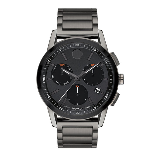 MOVADO(モバード) MUSEUM クォーツクロノグラフ 腕時計 M0607558.8003G