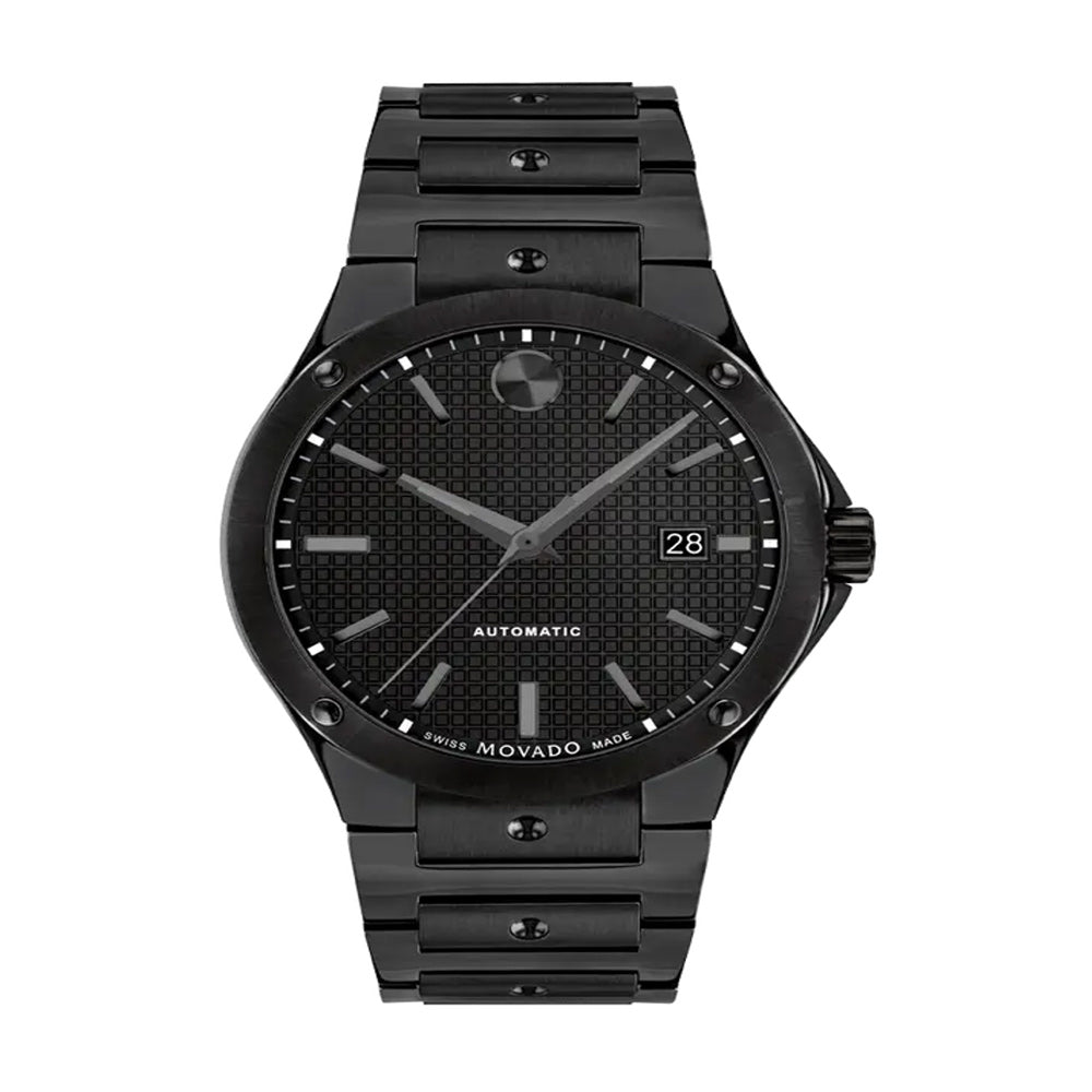 MOVADO(モバード) SE. AUTOMATIC 自動巻き 腕時計 ブラック S0607809.8903B