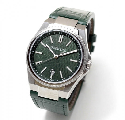 アエロ(AERO) /MILAN スポーツクォーツ/A 42999 AA04 グリーンカラー 腕時計