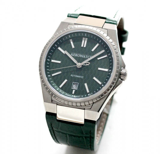 アエロ(AERO) /MILAN スポーツオートマティック/A 60998 AA04 グリーンカラー 腕時計
