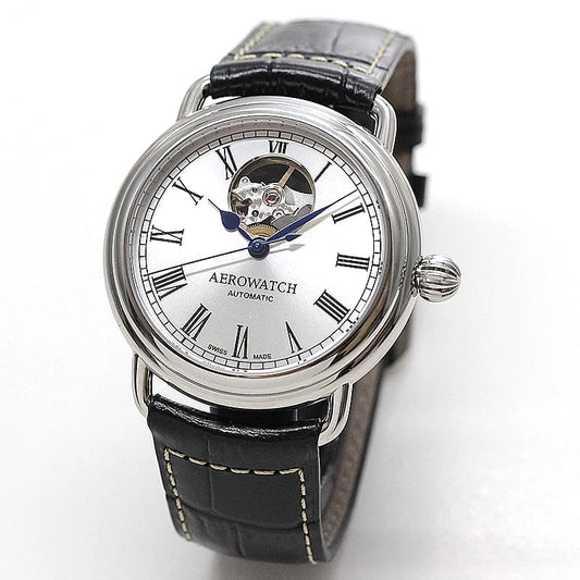 アエロ(AERO) /1942/オープンハート/A68900AA03 シルバーカラー 腕時計