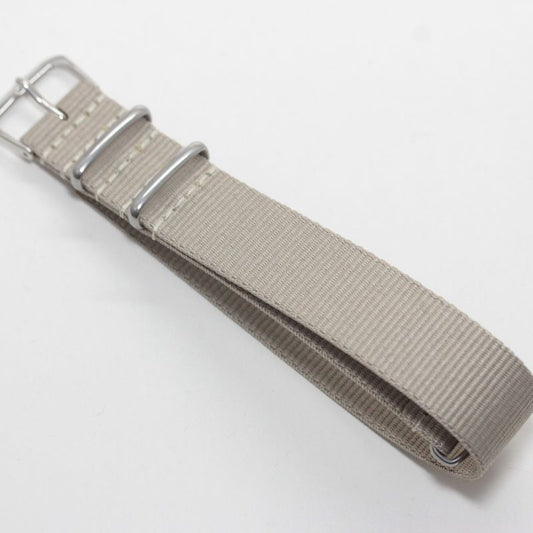 時計ナイロンバンド NATOベルト サンドベージュ 20mm
