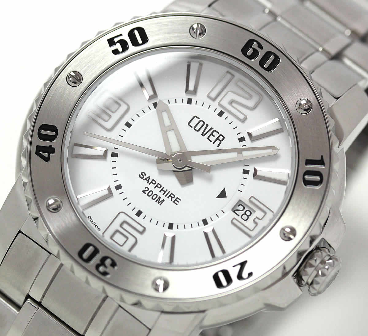 COVER(コヴァー) SPORT DIVER(スポーツダイバー) Co145.02 ホワイト