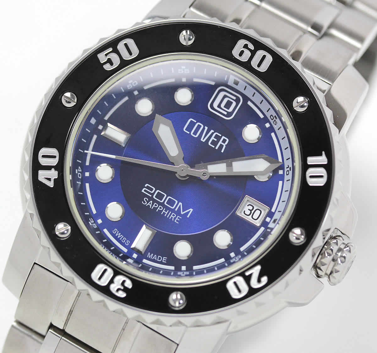 COVER(コヴァー) SPORT DIVER2(スポーツダイバー2) Co145.08 ブルー