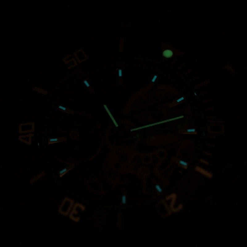 正美堂オリジナル腕時計/オールブラックスケルトン/スイス製手巻き式ムーブメント/db6-055