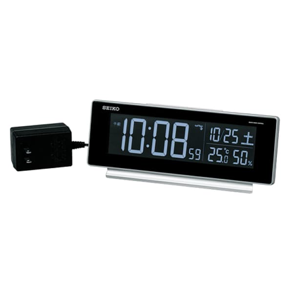 SEIKO セイコー デジタル 電波 置き時計 シリーズC3 DL207S – 正美堂時計店 SEIKO セイコー デジタル 電波 置き時計 シリーズC3 DL207S – 正美堂時計店
