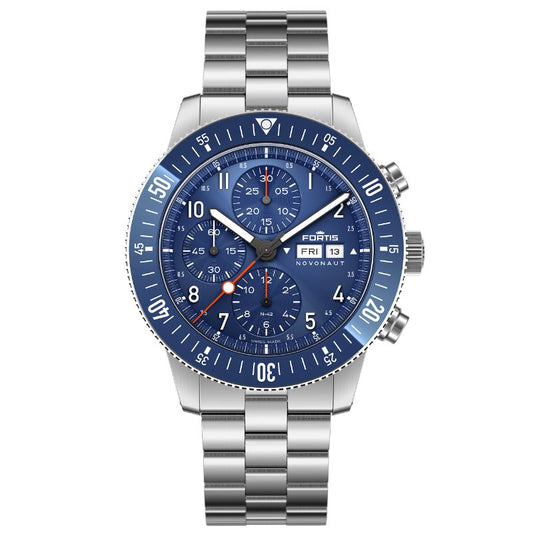 フォルティス(FORTIS)/ ノボノート N-42 コバルトブルー 腕時計 F2040012