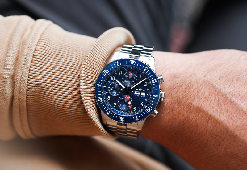 フォルティス(FORTIS)/ ノボノート N-42 コバルトブルー 腕時計 F2040012