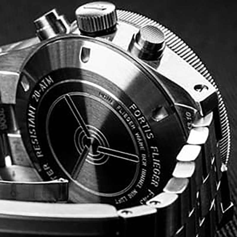 フォルティス(FORTIS)フリーガー F-43 Bicompax(バイコンパックス) 424.0005 クロノグラフ 腕時計