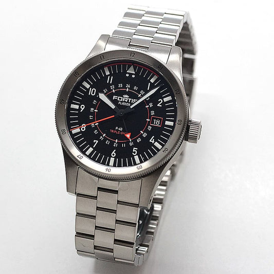 フォルティス(FORTIS)フリーガー F-43 トリプルGMT(Triple GMT) F.426.0000 腕時計