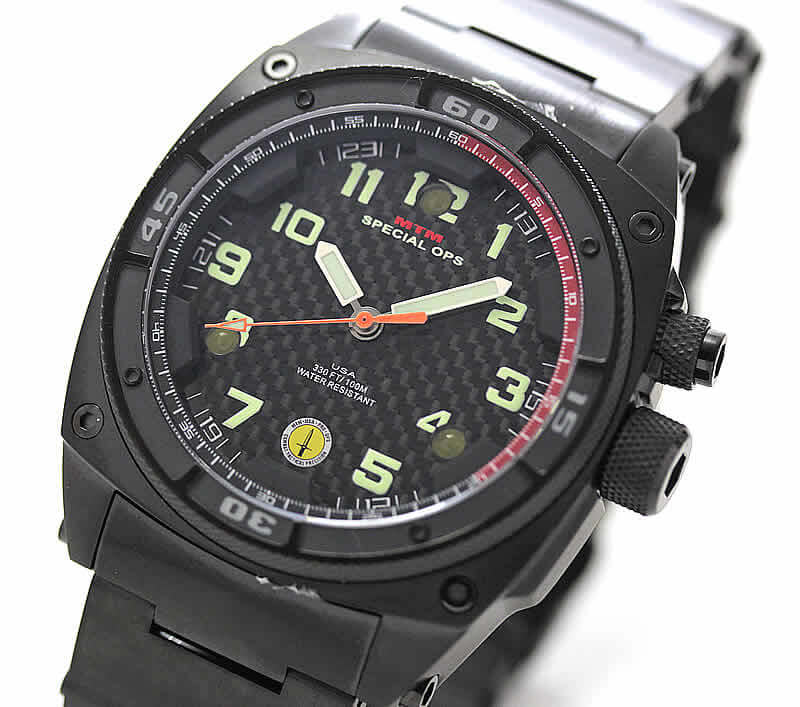 MTM スペシャルOPS ファルコンブラック FAL-TBK-BKCB-MBTI チタニウム腕時計