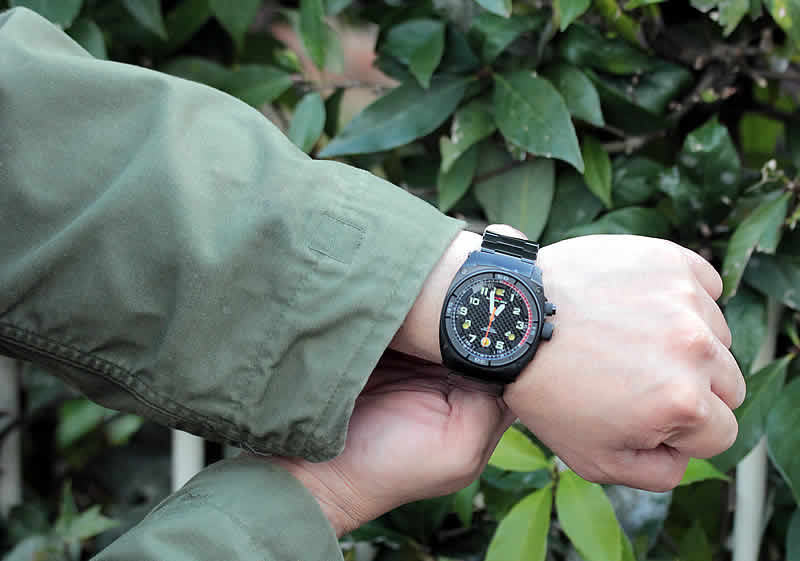 MTM スペシャルOPS ファルコンブラック FAL-TBK-BKCB-MBTI チタニウム腕時計