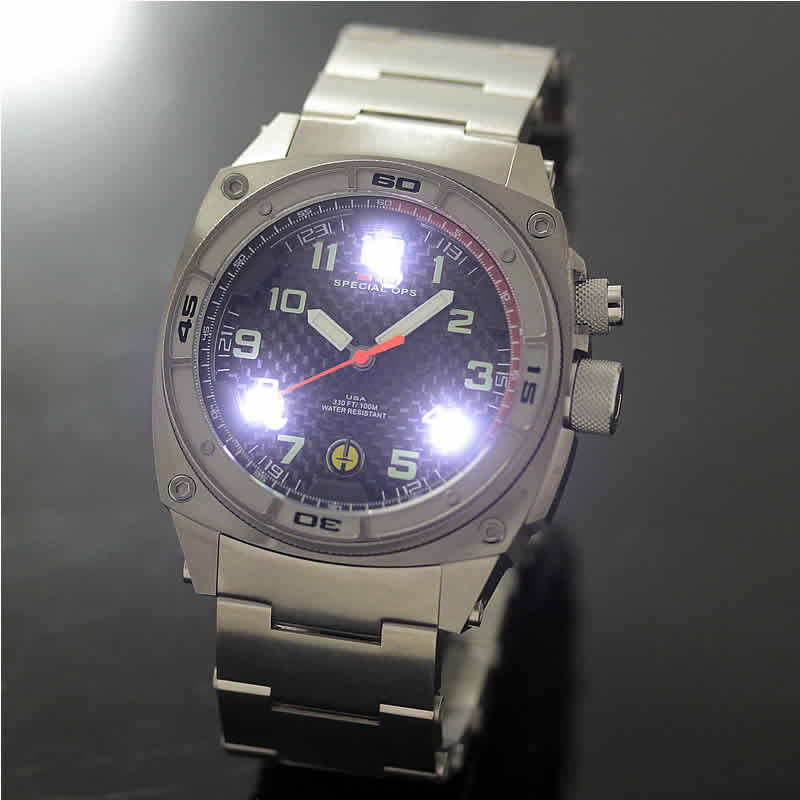 MTM スペシャルOPS ファルコン シルバー FAL-TSL-BKCB-MBTI チタニウム腕時計