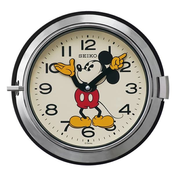 SEIKO セイコー ディズニーキャラクター 防塵 掛け時計 ミッキー