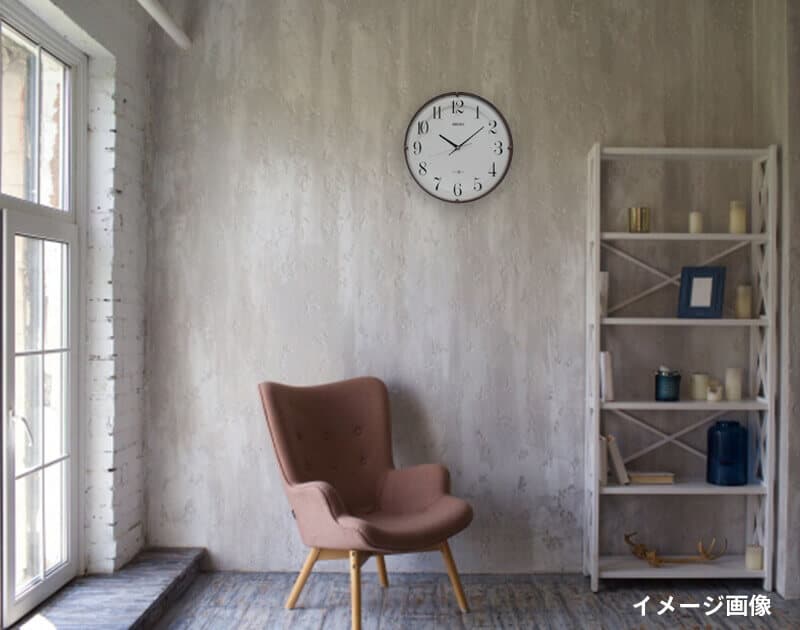 SEIKO(セイコー) 衛星電波掛け時計 スペースリンク GP216B 茶メタリック