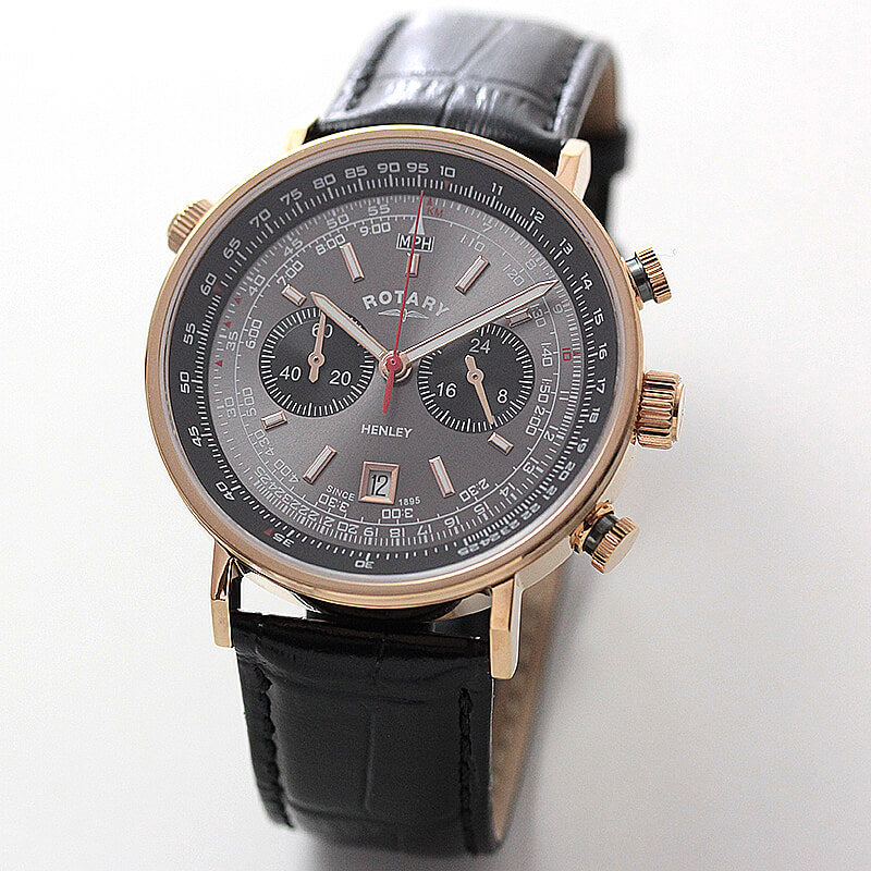 ROTARY(ロータリー) HENLY(ヘンリー) GS05237/20 クロノグラフ 腕時計