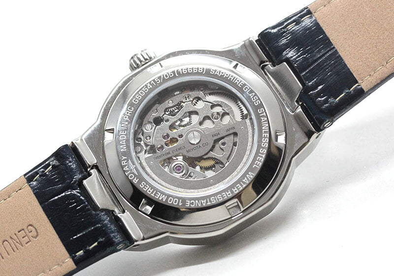 ROTARY(ロータリー) REGENT (リージェント) GS05415/05 自動巻き スケルトン 腕時計