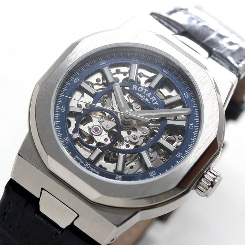 ROTARY(ロータリー) REGENT (リージェント) GS05415/05 自動巻き スケルトン 腕時計