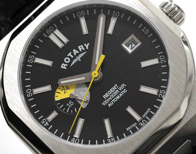 ROTARY(ロータリー) REGENT (リージェント) GS05455/04 自動巻き 24時間計付き 腕時計