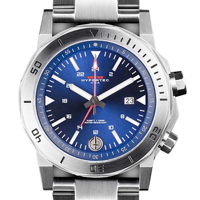 MTM ADVENTURE SERIES H-61シルバー・ブルー H61-SSL-BLUE-MBSS H-61 腕時計