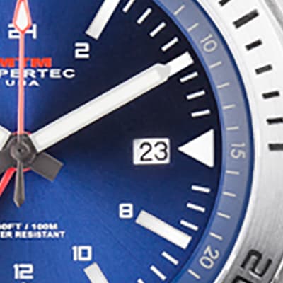 MTM ADVENTURE SERIES H-61シルバー・ブルー H61-SSL-BLUE-MBSS H-61 腕時計