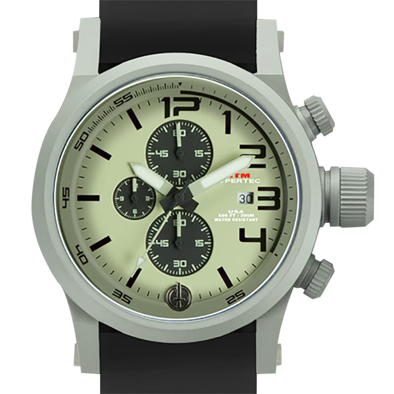 MTMスペシャルオプス ハイパーテッククロノ3 HC3-SG4-LUMI-BR2S-A/クロノグラフ/腕時計