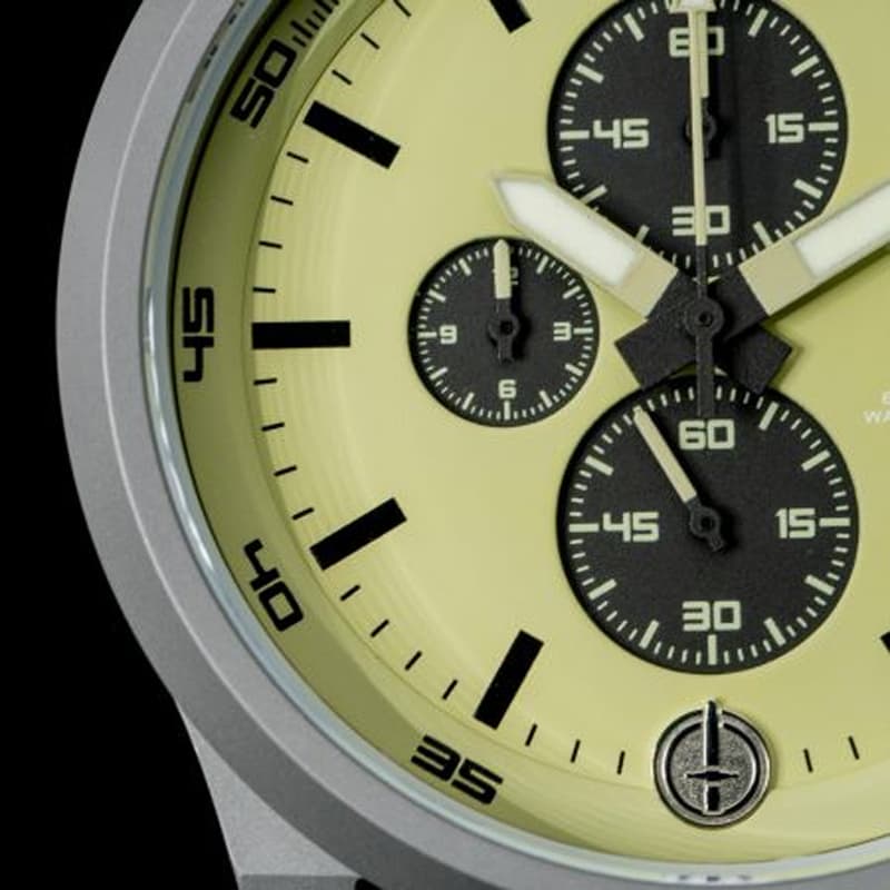 MTMスペシャルオプス ハイパーテッククロノ3 HC3-SG4-LUMI-BR2S-A/クロノグラフ/腕時計