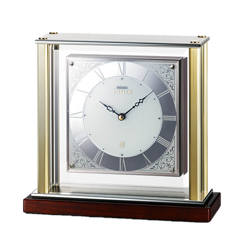 SEIKO EMBLEM セイコーエムブレム クオーツ置き時計【HW598S】 – 正美