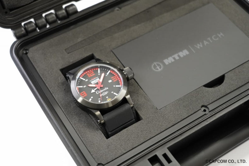MTMスペシャルオプス MTM Watch×バイオハザード 25 周年 コラボレーションウォッチ アンブレラモデル Red 腕時計