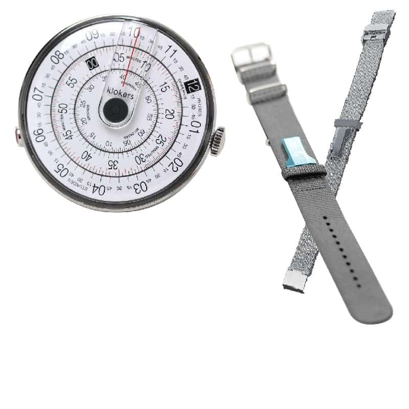 klokers(クロッカーズ) 時計本体と専用ベルト2種類(グレーと