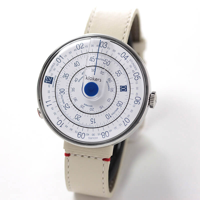 klokers(クロッカーズ) 時計KLOK01D4と専用 レザーベルト アイボリー KLINK-04-SC13のセット klok01d4-klink-04-sc13 腕時計