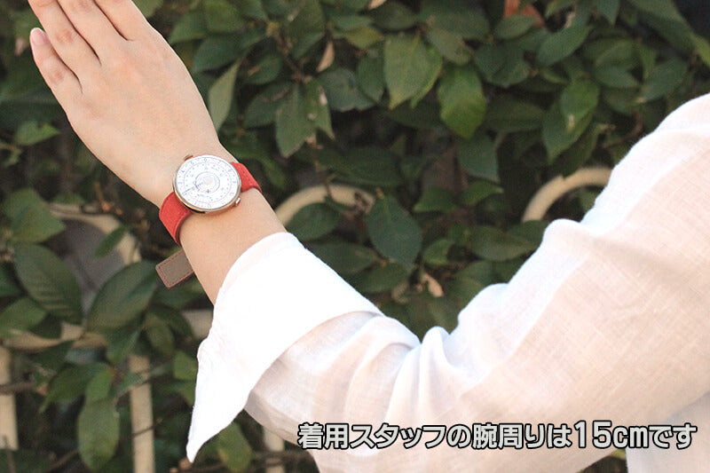 klokers(クロッカーズ) 時計KLOK08D1と専用 レザーベルト オレンジ KLINK-04-SC5のセット klok08d1-klink-04-sc5 腕時計