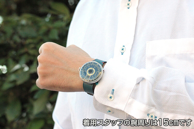 klokers(クロッカーズ) 時計KLOK08D3と専用 レザーベルト ヴィンテージブルー KLINK-04-SC10のセット klok08d3-klink-04-sc10 腕時計