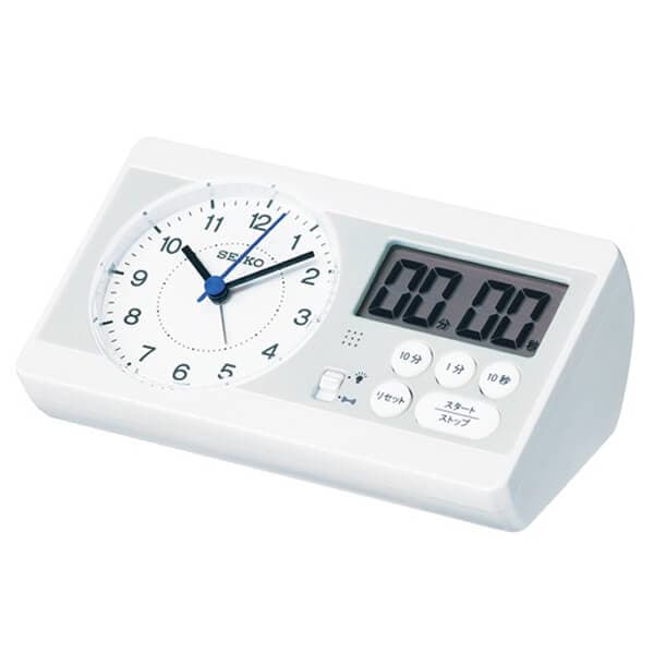SEIKO セイコー 学習用 目覚まし時計 スタディタイム KR893W