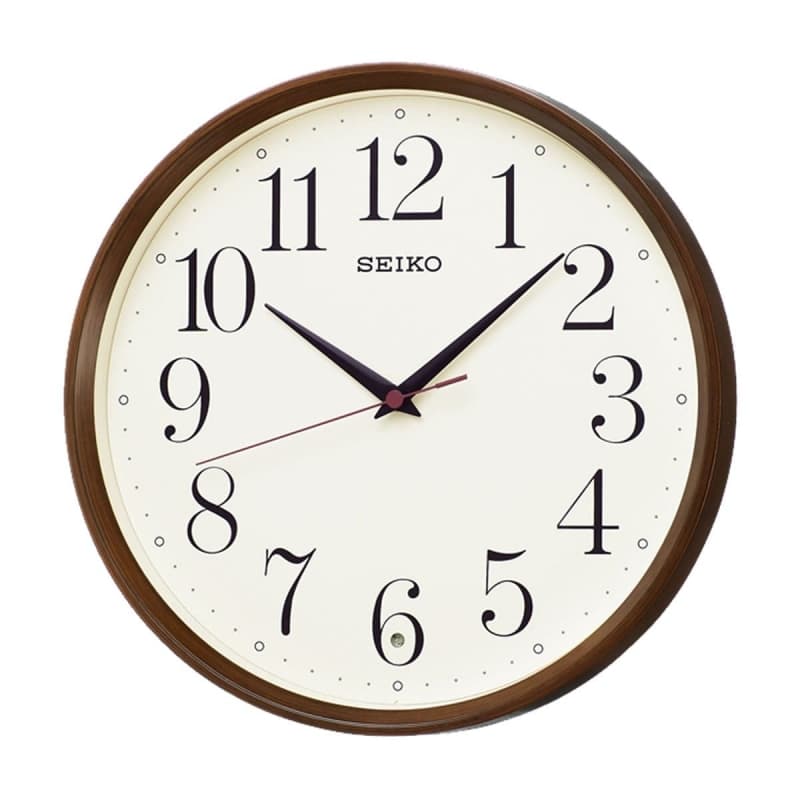 SEIKO（セイコー）スタンダード 電波掛け時計 KX222B 濃茶 – 正美堂時計店