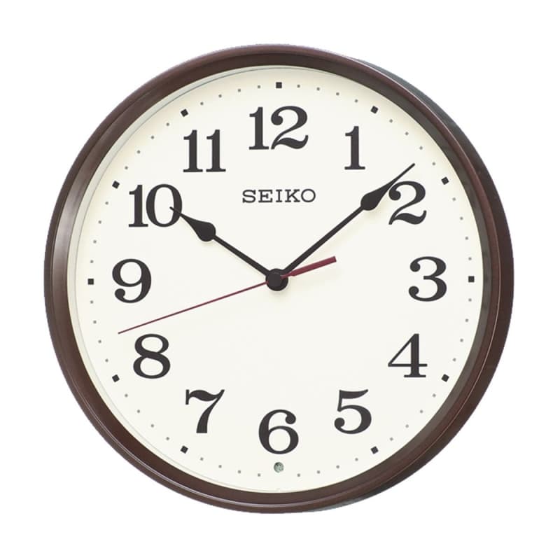 SEIKO(セイコー)スタンダード 電波掛け時計 KX223B 茶メタリック