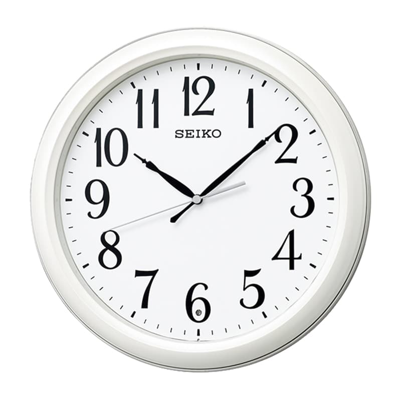 SEIKO セイコー スタンダード 電波掛け時計 KX234W 白パール