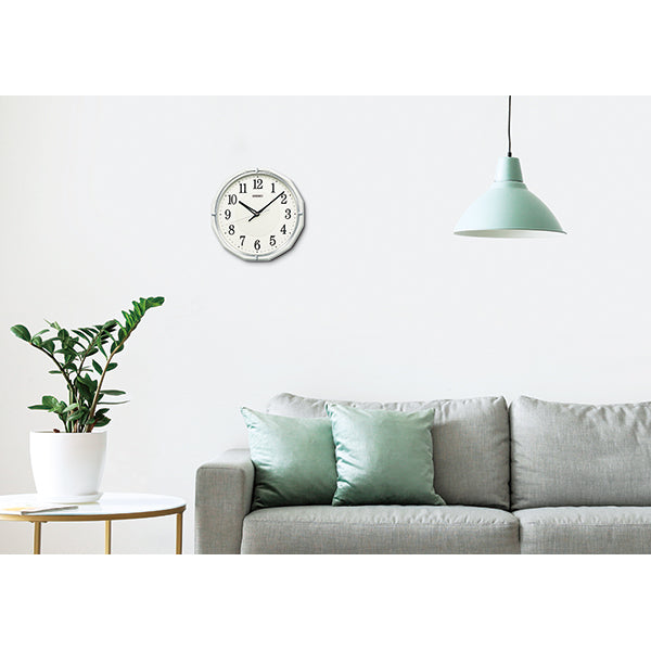 SEIKO(セイコー)スタンダード 12角形 電波掛け時計 KX274W