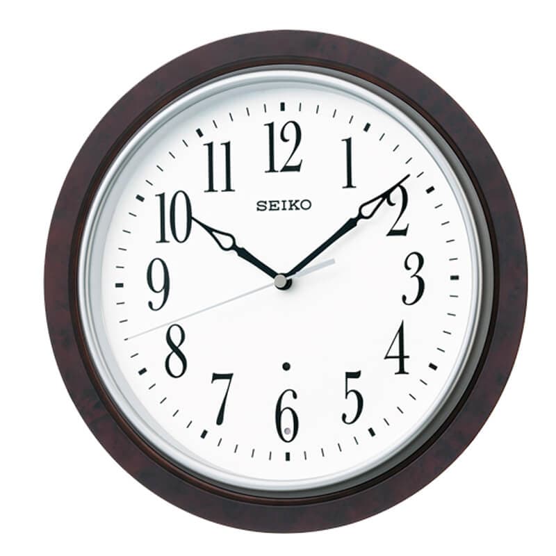 SEIKO アナログ時計 直径約30cm SEIKO セイコー 電波掛け時計 スタンダード【KX391B】 – 正美堂時計店