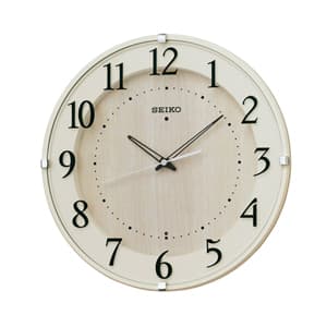 SEIKO セイコー ナチュラルスタイル 電波 掛け時計 KX397A アイボリー