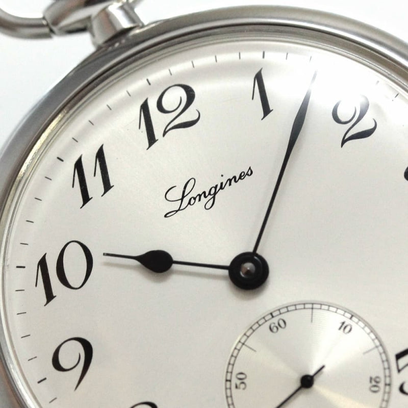 絶版モデルのロンジン オープンフェイス懐中時計/L7.014.4.73.1/longines-124